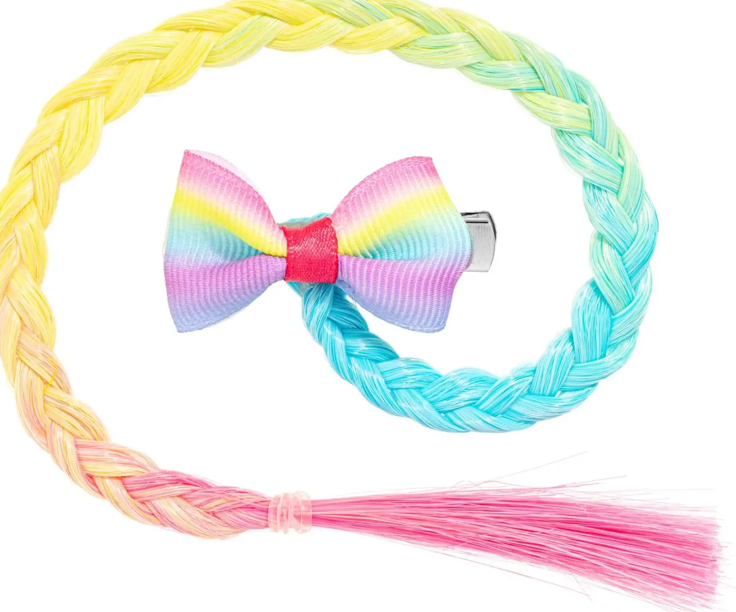 Bijou Brigitte Kinderschmuck|Haarspangen>Kinder Haarspange - Rainbow Strand mehrfarbig