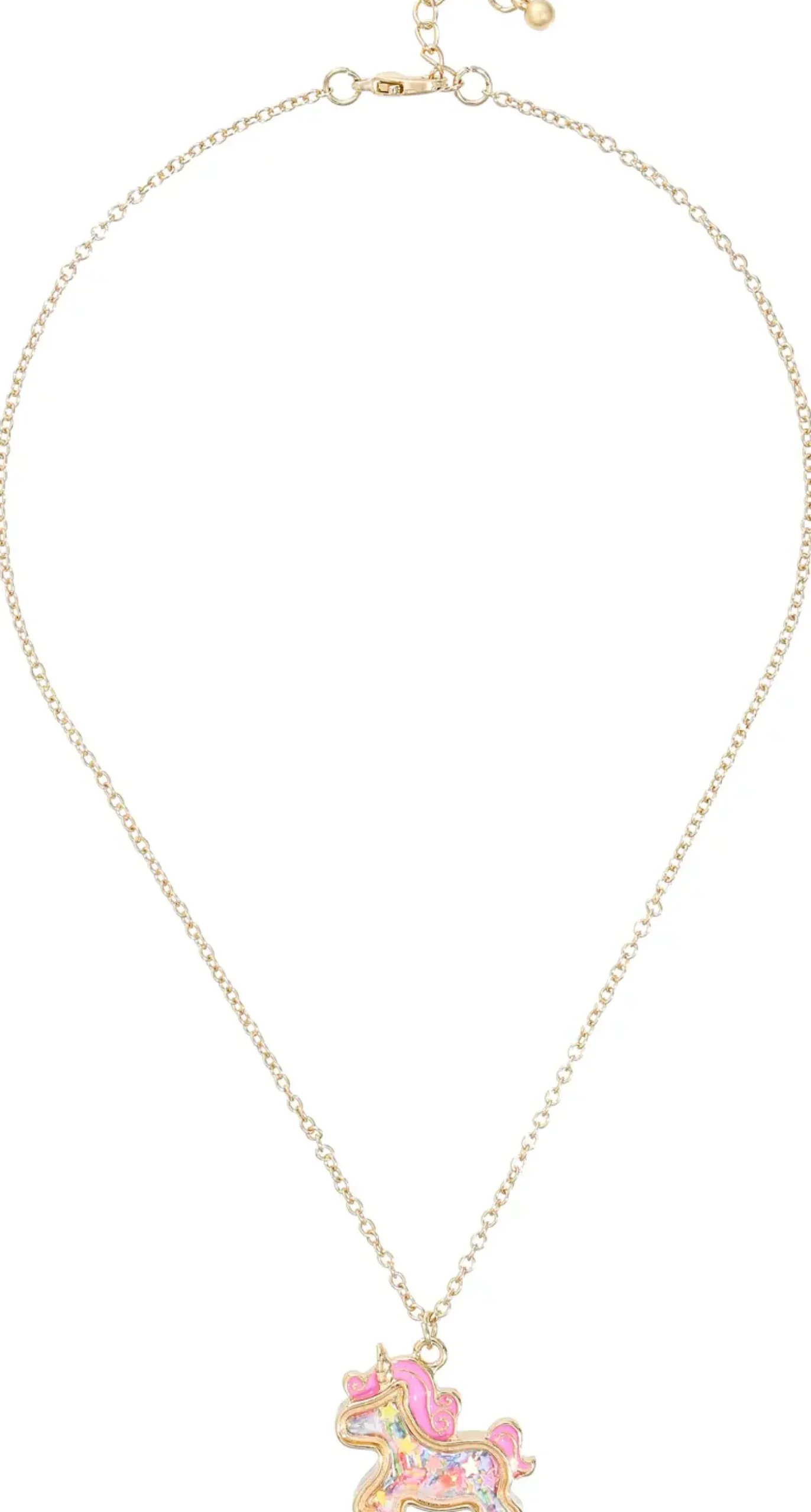 Bijou Brigitte Kinderschmuck|Ketten Gold>Kinder Kette - Glitter Ride gold, pink
