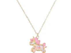 Bijou Brigitte Kinderschmuck|Ketten Gold>Kinder Kette - Glitter Ride gold, pink