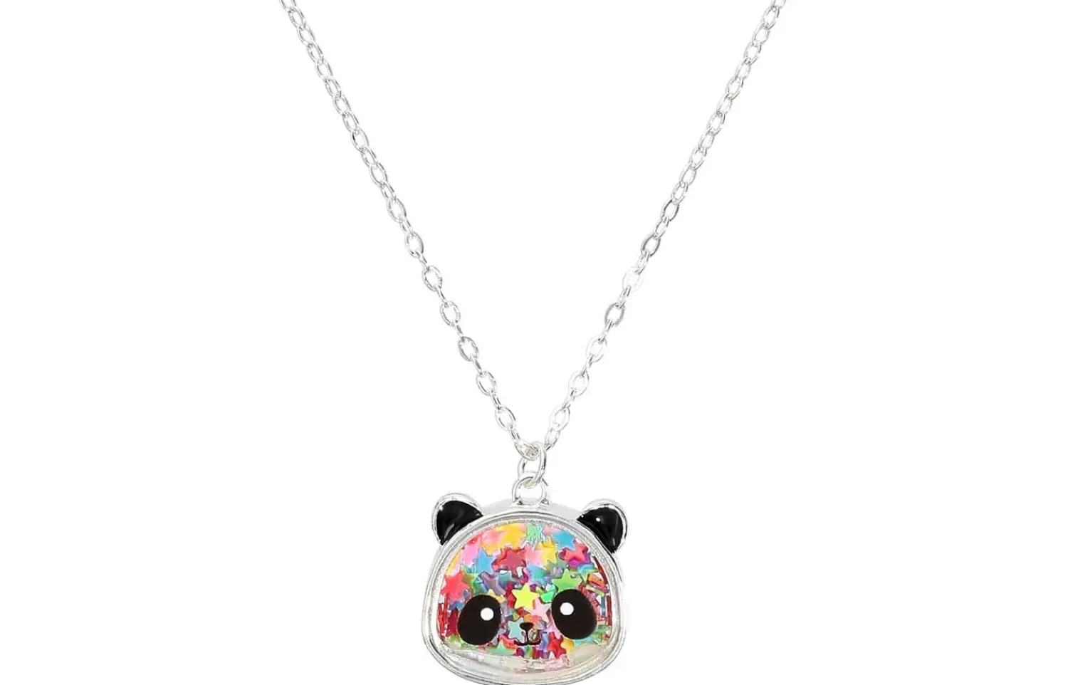 Bijou Brigitte Kinderschmuck>Kinder Kette - Shaking Stars mehrfarbig, silber