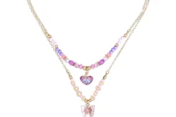 Bijou Brigitte Layering-Ketten|Kinderschmuck>Kinder Layering Kette - Special Pink rosa, lila