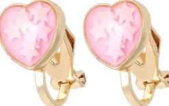 Bijou Brigitte Kinderschmuck|Clips>Kinder Ohrclips - Lovely Starlight rosa, pink