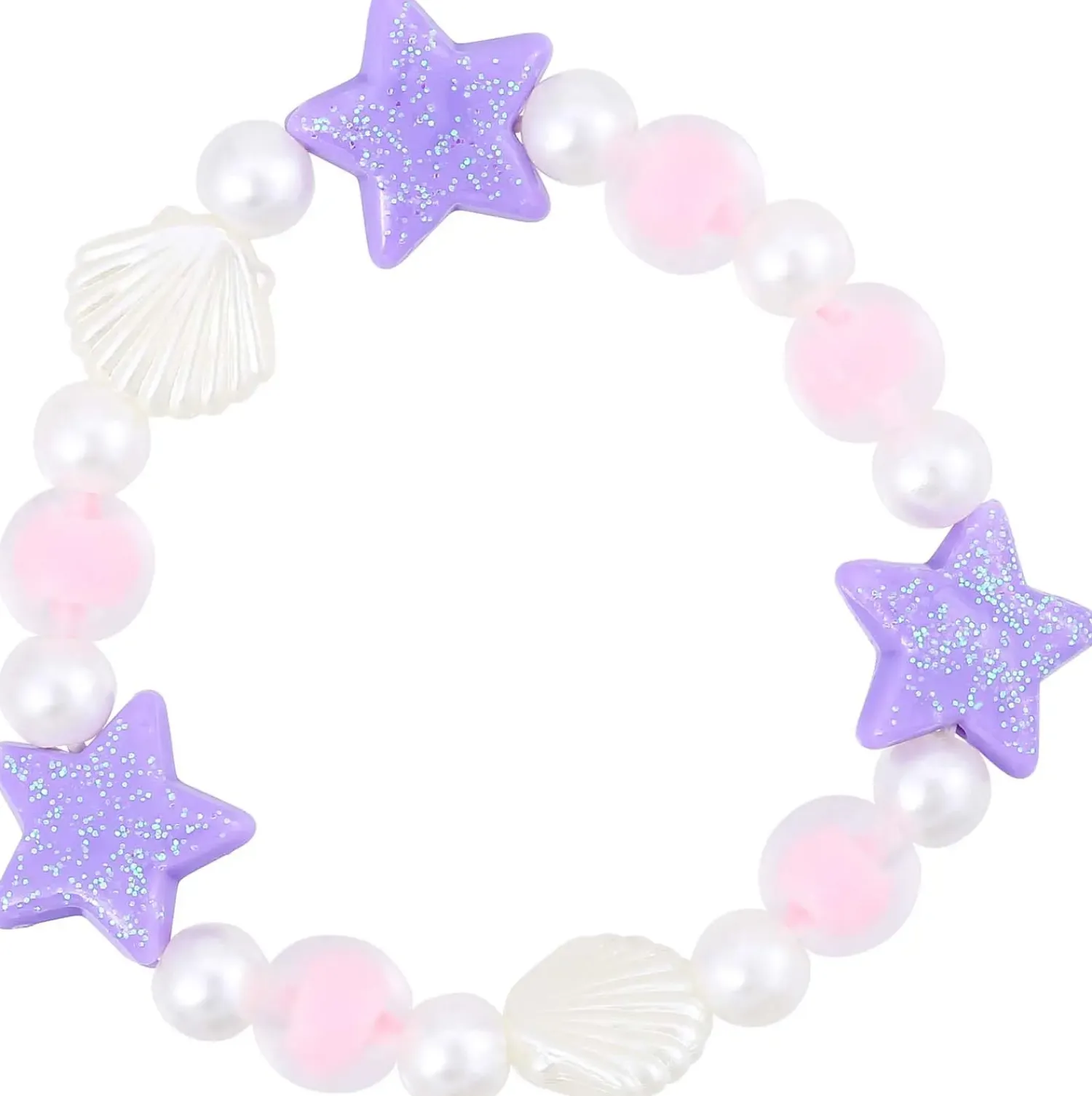 Bijou Brigitte Kinderschmuck|Muschelschmuck>Kinder Schmuckset - Ocean Magic rosa, weiß