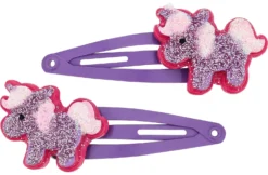 Bijou Brigitte Kinderschmuck|Haarspangen>Kinder Spangen-Set - Sweet Unicorn lila