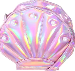 Bijou Brigitte Kinderschmuck|Handtaschen>Kinder Tasche - Metallic Shell pink