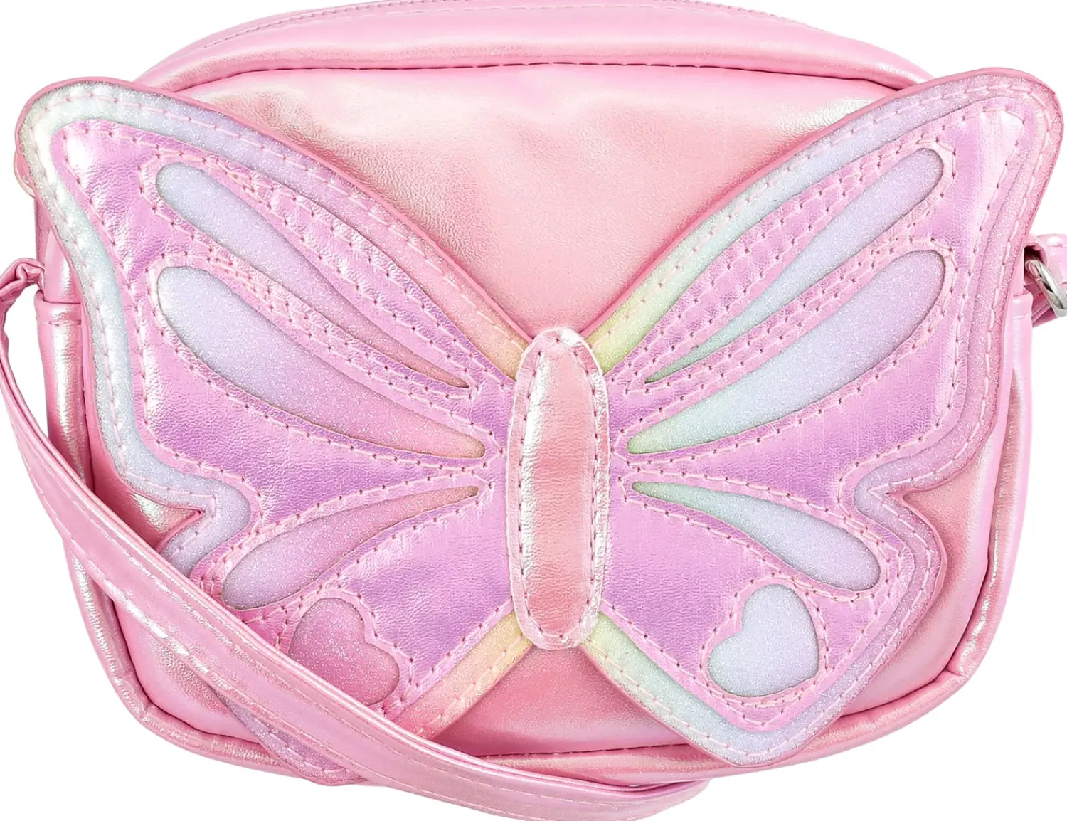 Bijou Brigitte Kinderschmuck|Handtaschen>Kinder Tasche - Metallic Wings pink