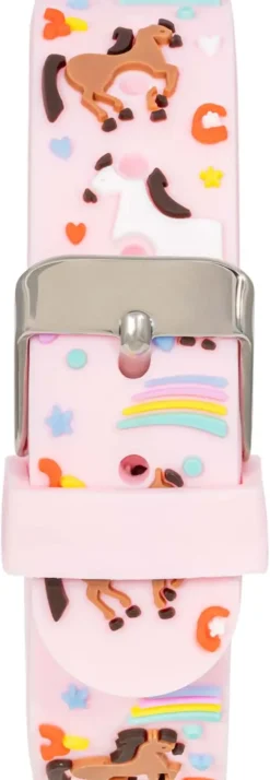 Bijou Brigitte Kinderschmuck|Uhren>Kinderuhr - Lovely Hooves rosa, lila