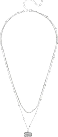 Bijou Brigitte Layering-Ketten|Für Bestimmte Personen>Layering-Kette - Adorable Heart silber