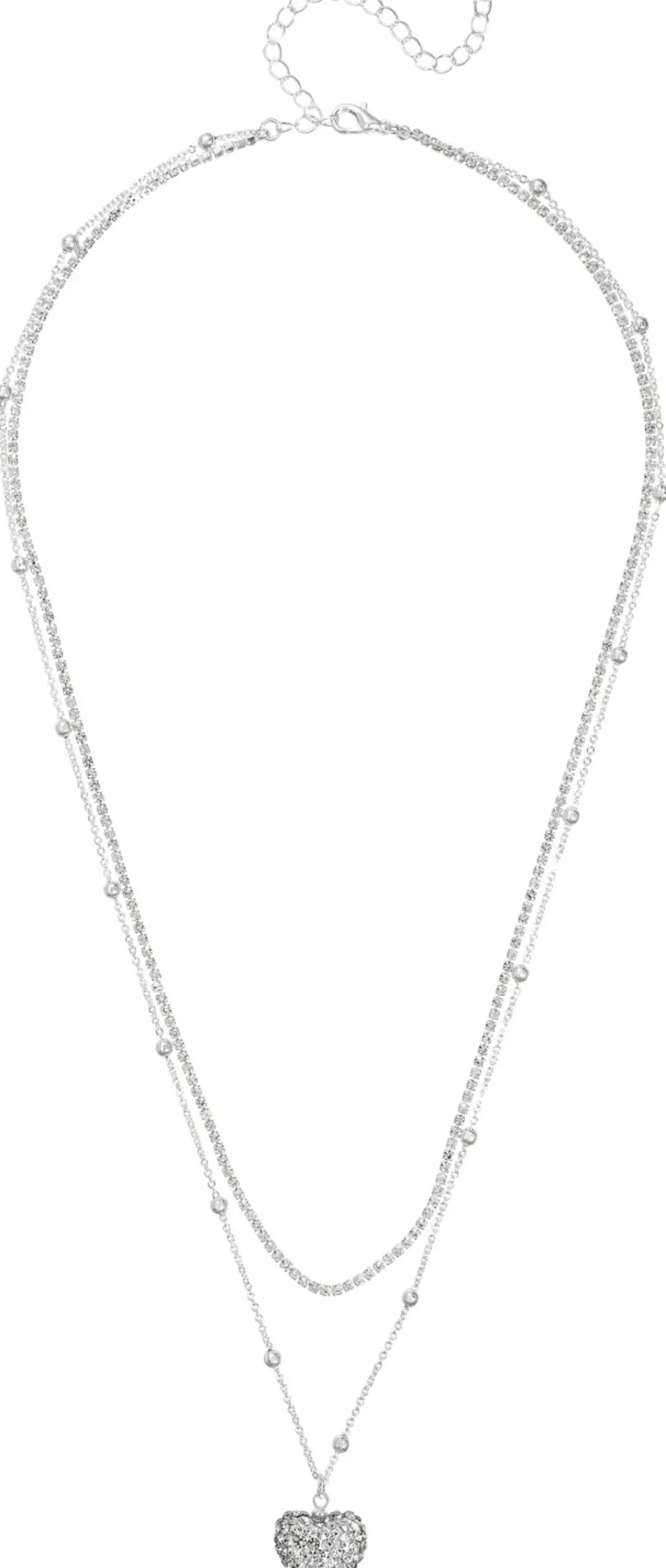 Bijou Brigitte Layering-Ketten|Für Bestimmte Personen>Layering-Kette - Adorable Heart silber