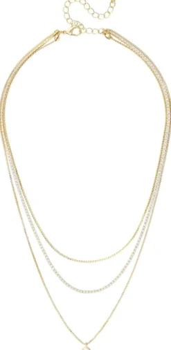 Bijou Brigitte Layering-Ketten|Basics>Layering Kette - Basic Trio gold