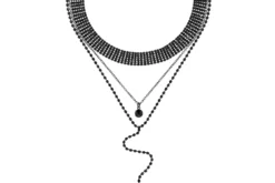 Bijou Brigitte Layering-Ketten>Layering Kette - Black Glamour schwarz