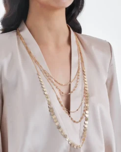 Bijou Brigitte Layering-Ketten|Boho-Schmuck>Layering Kette - Boho Layers gold