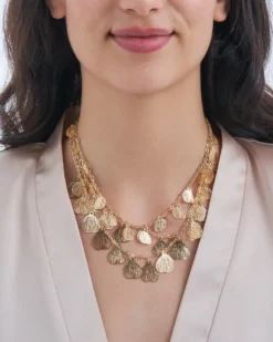 Bijou Brigitte Layering-Ketten|Statement-Ketten>Layering Kette - Charming Petals gold
