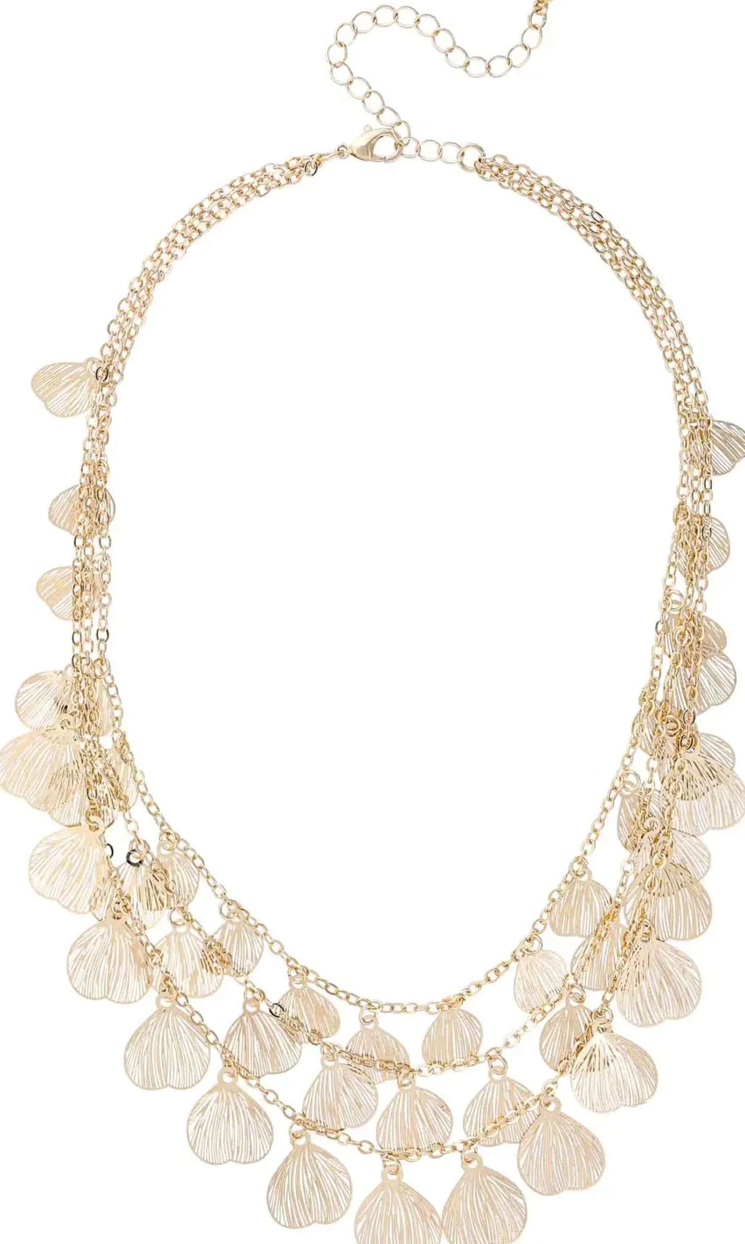 Bijou Brigitte Layering-Ketten|Statement-Ketten>Layering Kette - Charming Petals gold