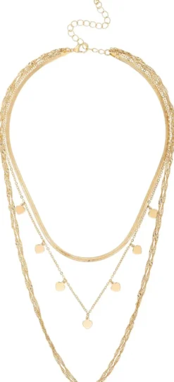 Bijou Brigitte Layering-Ketten|Ketten Gold>Layering Kette - Cherished gold