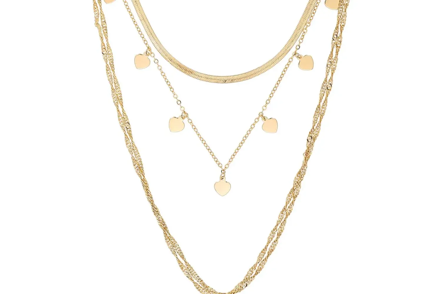 Bijou Brigitte Layering-Ketten|Ketten Gold>Layering Kette - Cherished gold