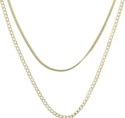 Bijou Brigitte Layering-Ketten|Basics>Layering Kette - Classy Rows gold