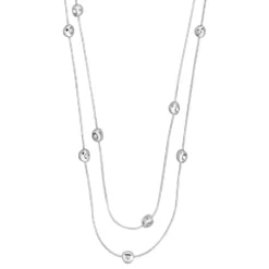 Bijou Brigitte Layering-Ketten>Layering Kette - Delicate Bling silber