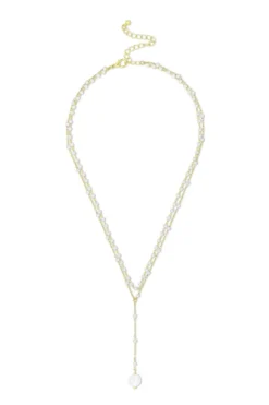 Bijou Brigitte Layering-Ketten|Ketten Gold>Layering Kette - Delicate Pearls gold