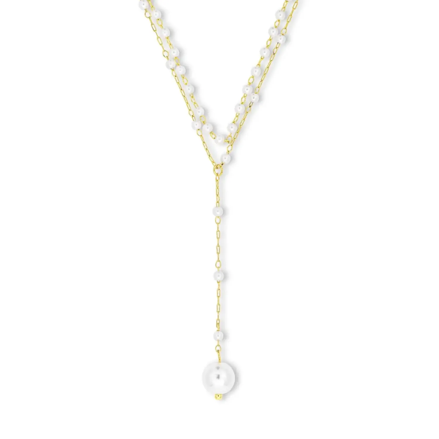 Bijou Brigitte Layering-Ketten|Ketten Gold>Layering Kette - Delicate Pearls gold