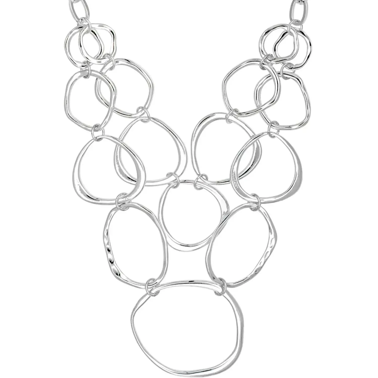 Bijou Brigitte Layering-Ketten>Layering Kette - Different Metal silber
