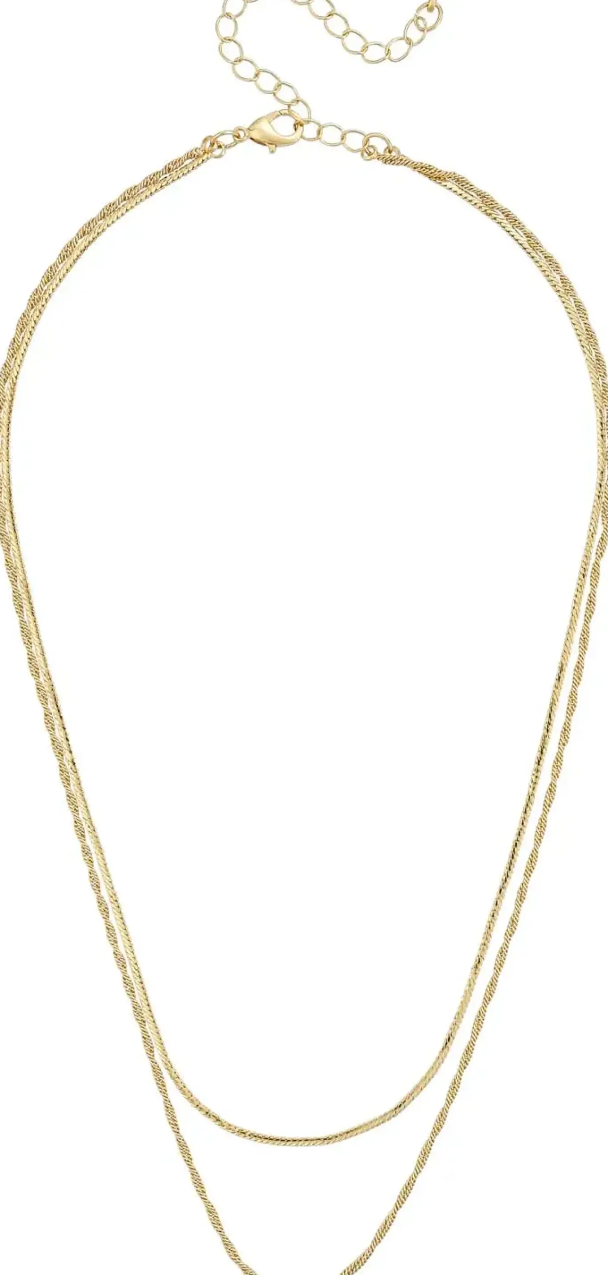 Bijou Brigitte Layering-Ketten|Basics>Layering Kette – Double Twist gold