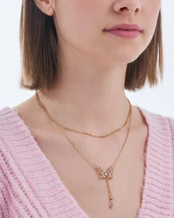 Bijou Brigitte Layering-Ketten|Ketten Gold>Layering Kette - Elegant Sparkle gold