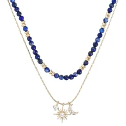 Bijou Brigitte Layering-Ketten>Layering Kette - Fine Blue