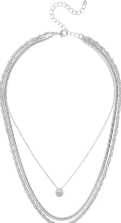 Bijou Brigitte Layering-Ketten>Layering Kette - Fine Shine silber