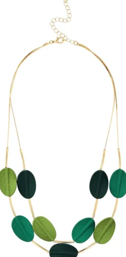 Bijou Brigitte Layering-Ketten>Layering Kette - Forest Glow grün