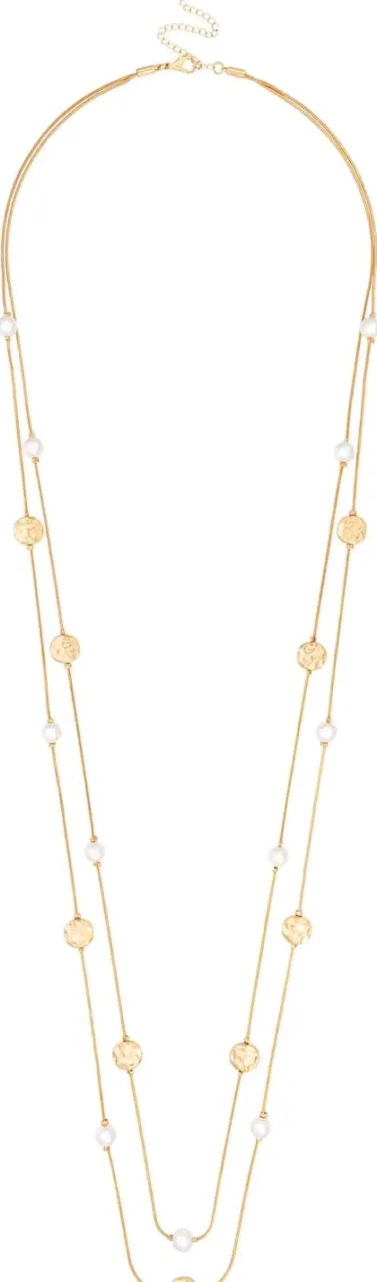 Bijou Brigitte Layering-Ketten|Ketten Gold>Layering Kette - Gleaming Rows gold