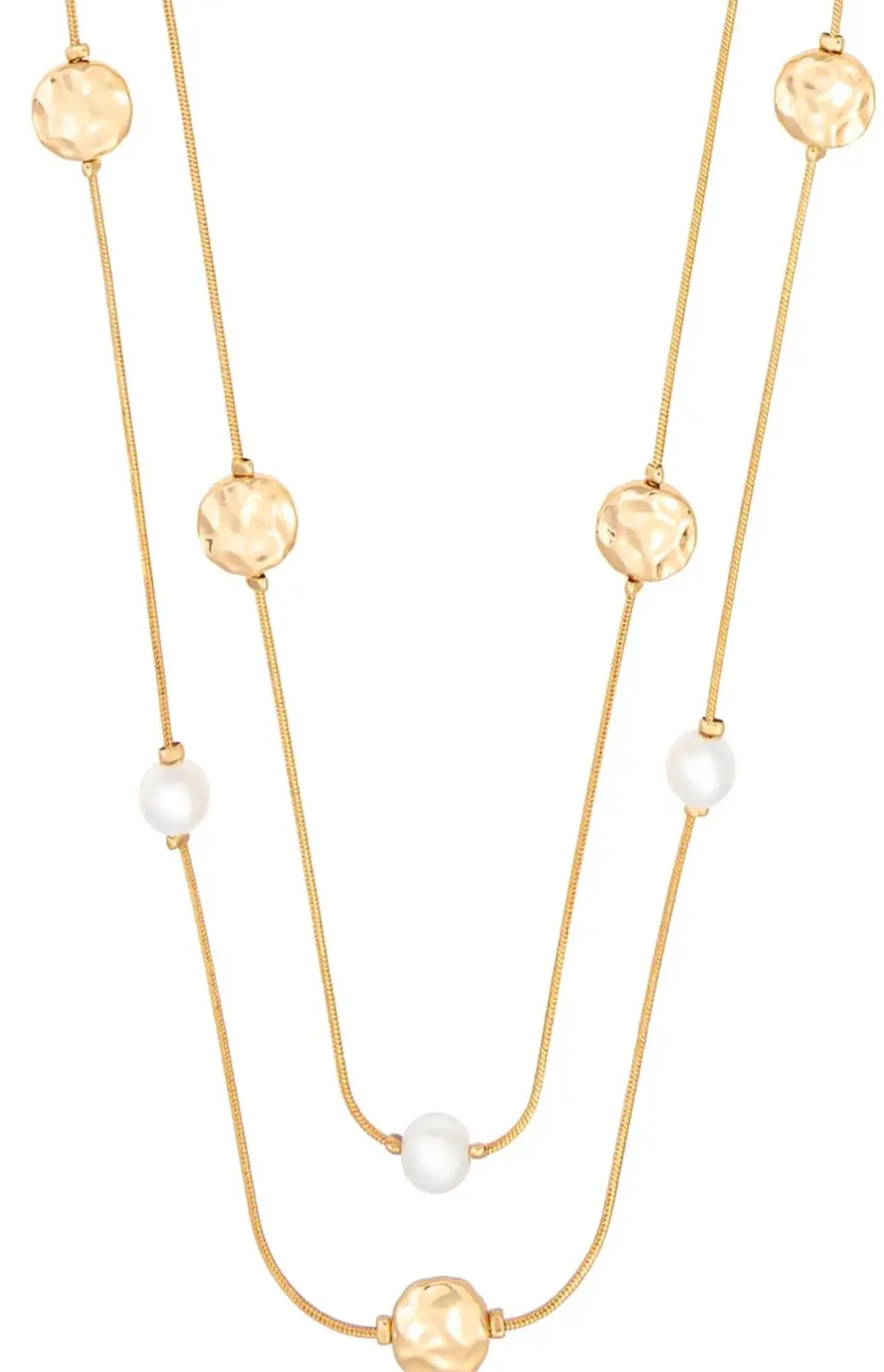 Bijou Brigitte Layering-Ketten|Ketten Gold>Layering Kette - Gleaming Rows gold