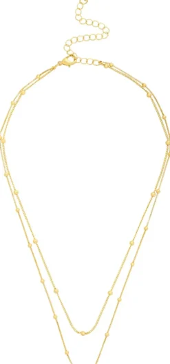Bijou Brigitte Layering-Ketten|Ketten Gold>Layering Kette - en Bubbles gold