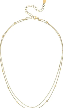 Bijou Brigitte Edelstahlschmuck In Gold|Layering-Ketten>Layering Kette - en Esteem gold