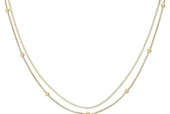 Bijou Brigitte Edelstahlschmuck In Gold|Layering-Ketten><noscript><img width=