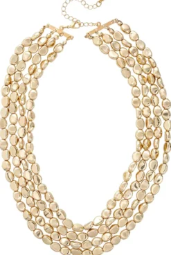 Bijou Brigitte Layering-Ketten|Statement-Ketten>Layering Kette - en Glow gold