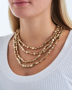 Bijou Brigitte Layering-Ketten|Statement-Ketten>Layering Kette - en Glow gold