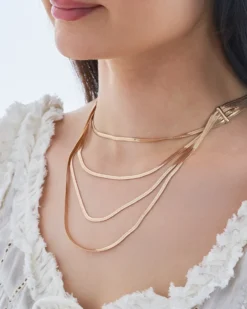 Bijou Brigitte Layering-Ketten|Ketten Gold><noscript><img width=