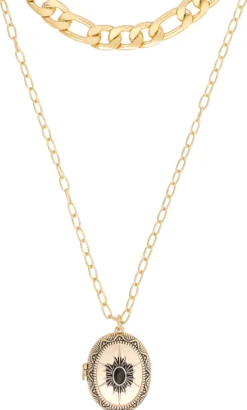 Bijou Brigitte Layering-Ketten|Ketten Gold>Layering Kette - en Mystic gold
