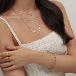 Bijou Brigitte Layering-Ketten|Ketten Gold><noscript><img width=
