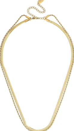 Bijou Brigitte Edelstahlschmuck In Gold|Layering-Ketten>Layering Kette - en Steel gold