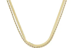 Bijou Brigitte Edelstahlschmuck In Gold|Layering-Ketten><noscript><img width=