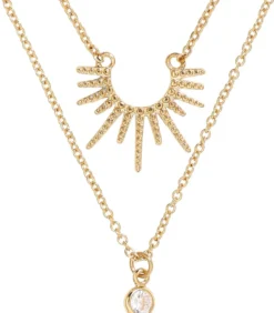 Bijou Brigitte Layering-Ketten|Boho-Schmuck>Layering Kette - en Sunlight gold