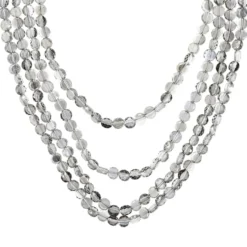 Bijou Brigitte Layering-Ketten|Brautschmuck>Layering Kette - Grey Pearls grau