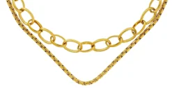 Bijou Brigitte Edelstahlschmuck In Gold|Layering-Ketten>Layering Kette - Modern Chic gold