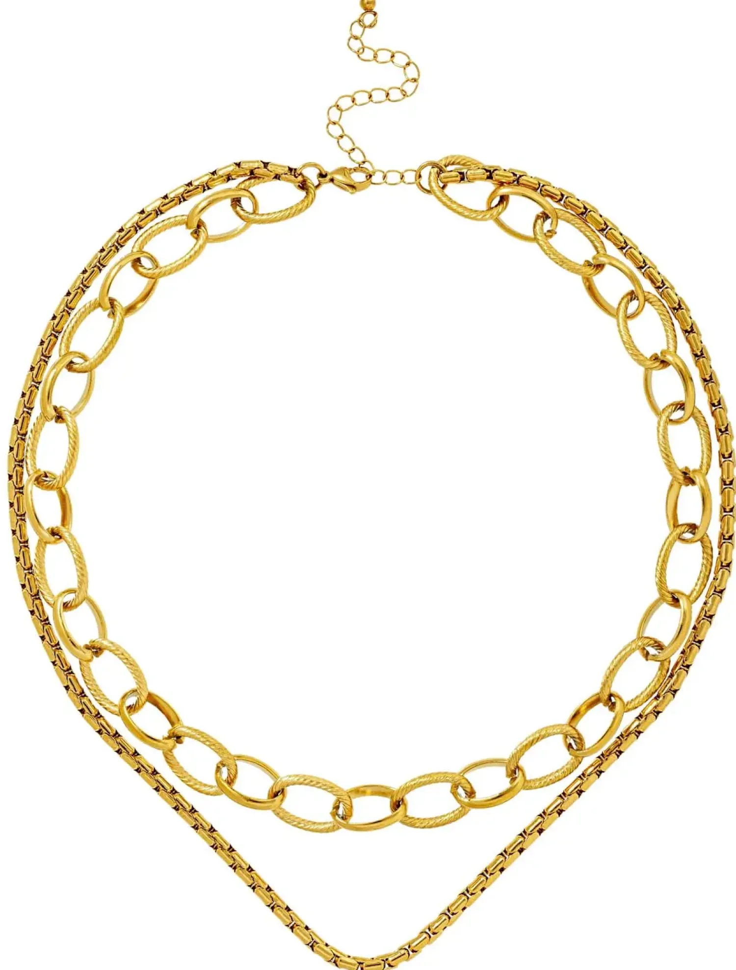 Bijou Brigitte Edelstahlschmuck In Gold|Layering-Ketten>Layering Kette - Modern Chic gold