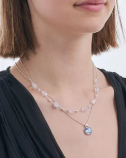 Bijou Brigitte Layering-Ketten>Layering Kette - Moonstone Gleam silber