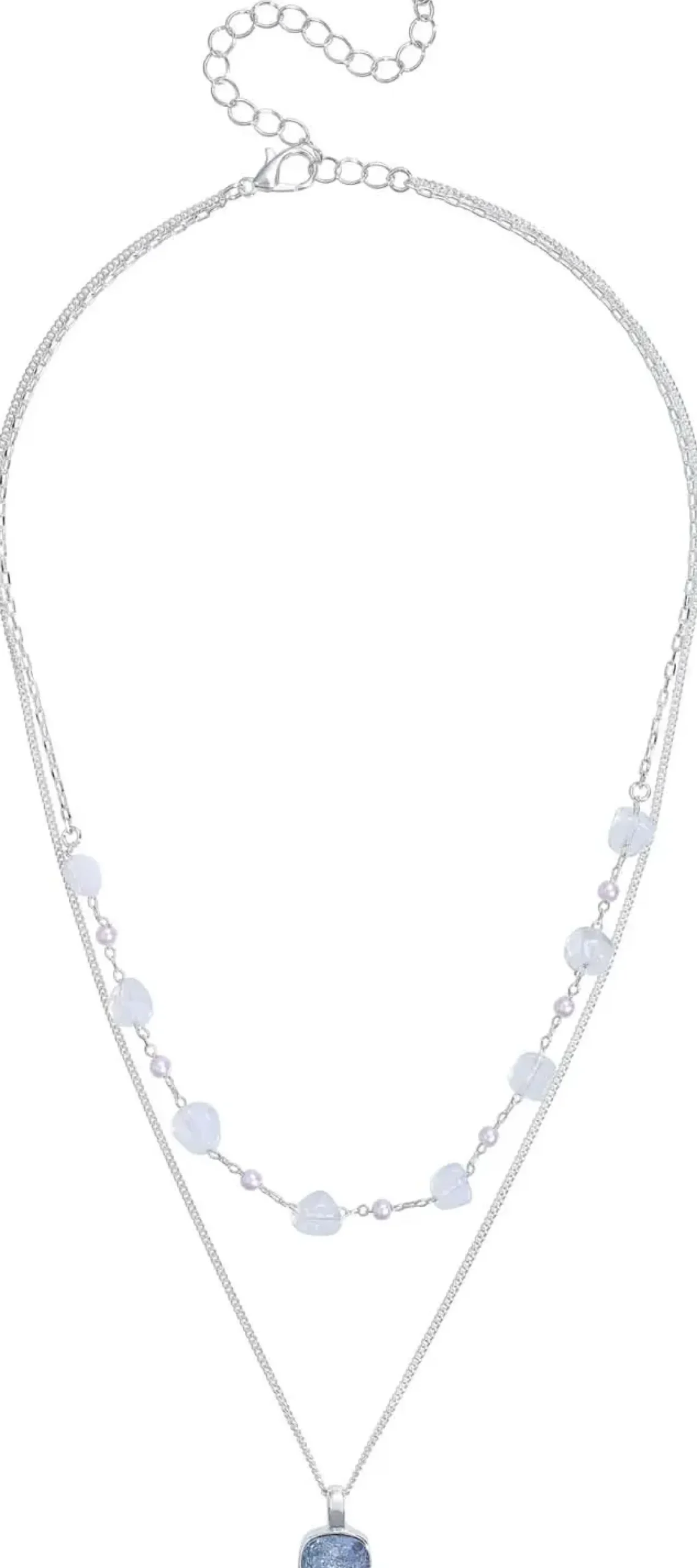 Bijou Brigitte Layering-Ketten>Layering Kette - Moonstone Gleam silber
