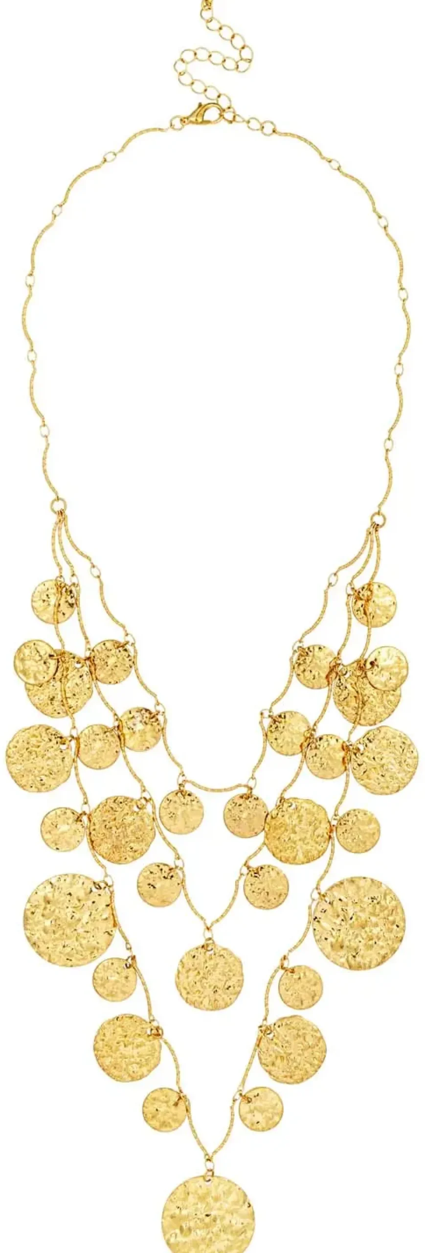 Bijou Brigitte Layering-Ketten|Boho-Schmuck>Layering Kette - Mystic Plates gold