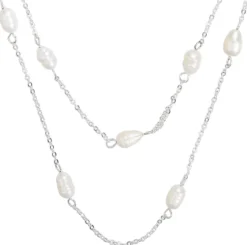 Bijou Brigitte Layering-Ketten|Perlenschmuck>Layering Kette - Ocean Pearls weiß, silber